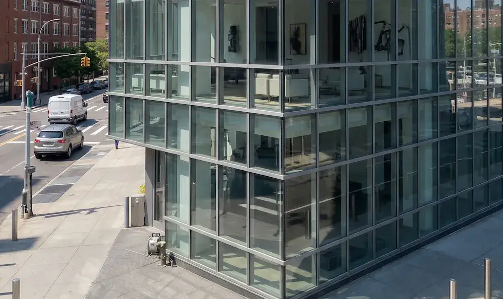 Before: Dirty window